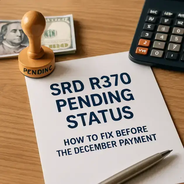 How to Fix SRD R370 Pending Status Before the December Payment